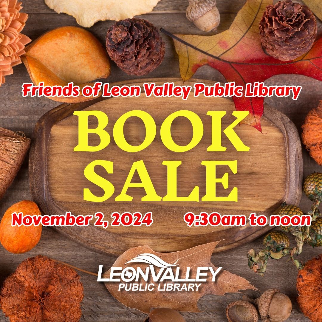 Friends' November Book Sale