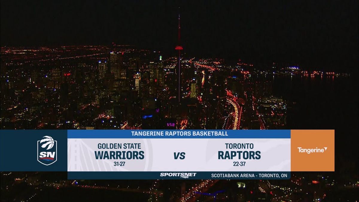 Golden State Warriors at Toronto Raptors at Scotiabank Arena