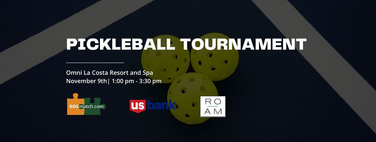 Fall Pickleball Tournament