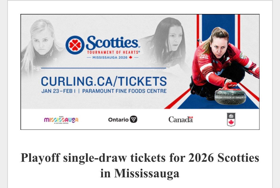 Scotties Tournament of Hearts - Draw 23