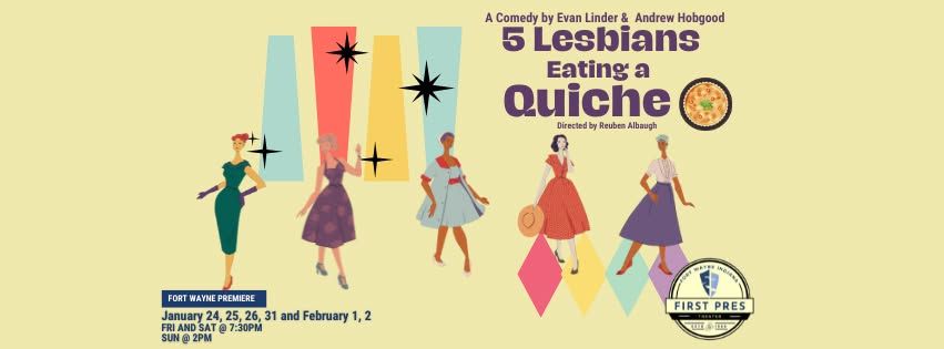 Five Lesbians Eating a Quiche