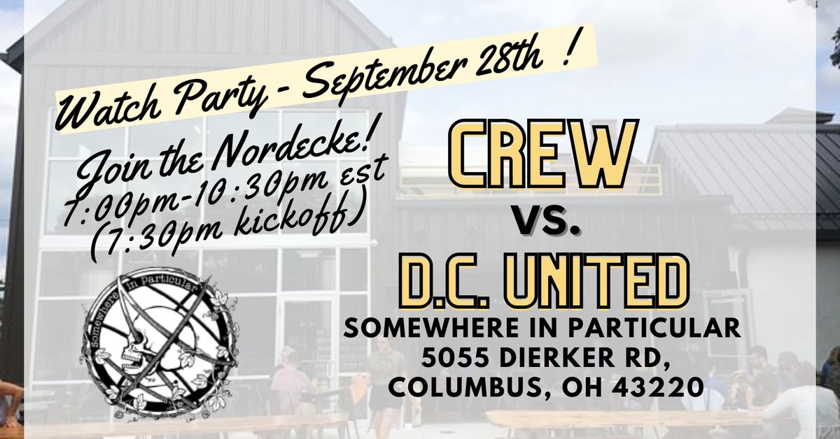 Nordecke Watch Party 9\/28 - Somewhere in Particular