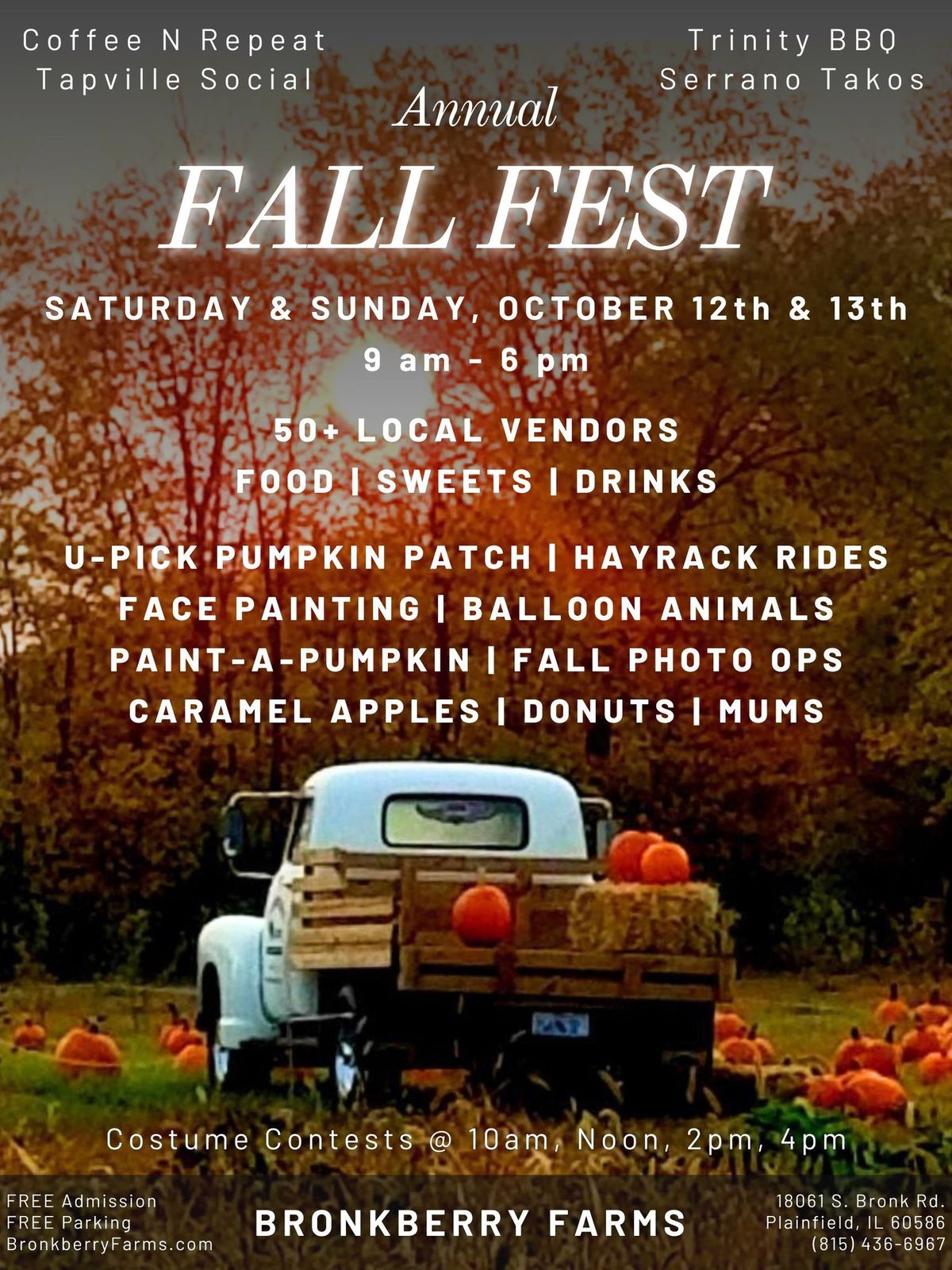 Annual Fall Fest - 2 Day Event