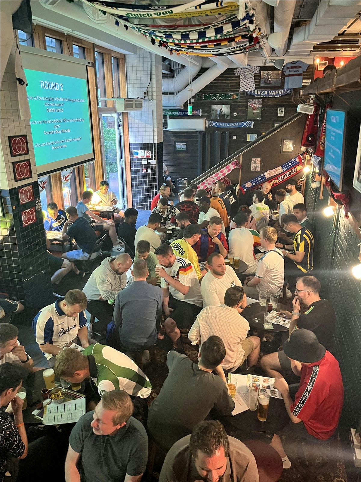 XMAS PUB QUIZ: Friday Dec 12 @ The Volley. 7:30 KO | \u00a3100 tab & Video Round