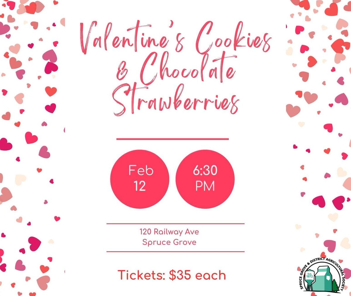 Valentine's Cookies and Chocolate Strawberries