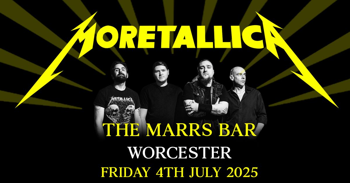 Moretallica Live at The Marrs Bar, Worcester