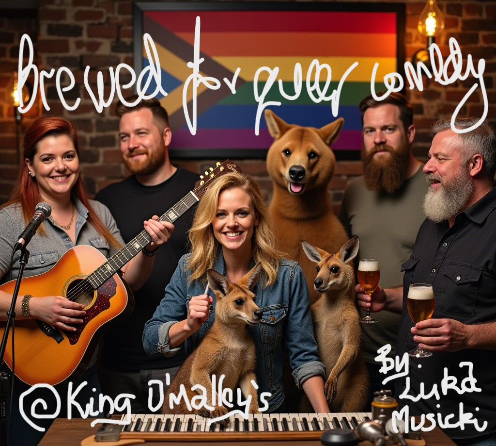 2024 SpringOUT Festival presents "Brewed for queer comedy @ King O\u2019Malley\u2019s"