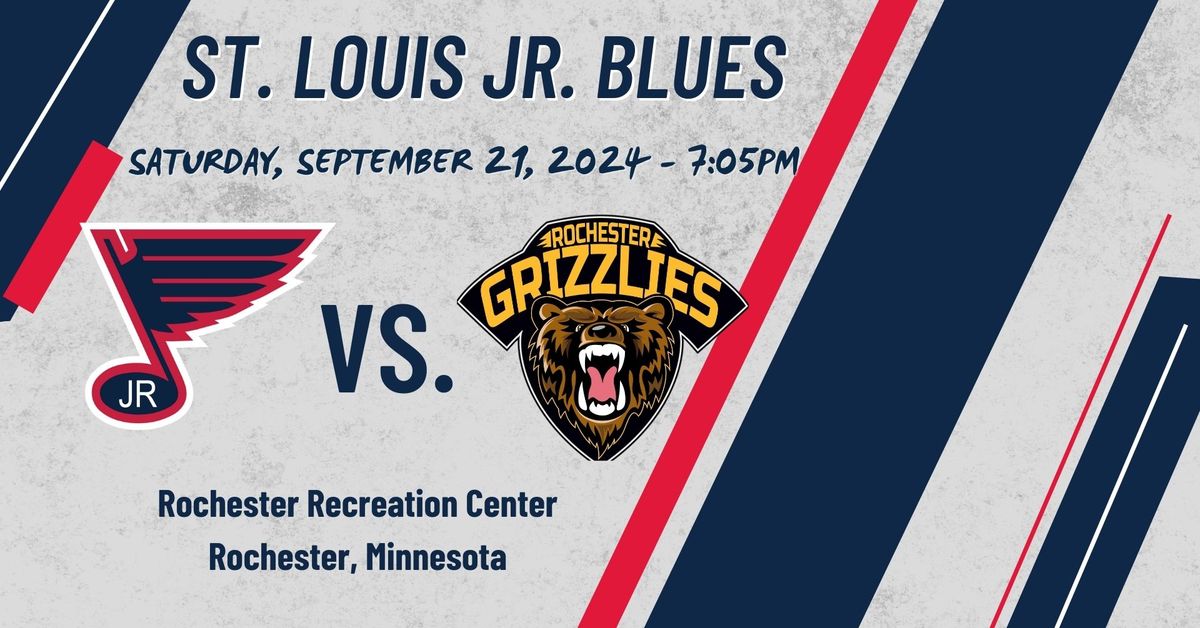 Jr. Blues VS. Rochester Grizzlies