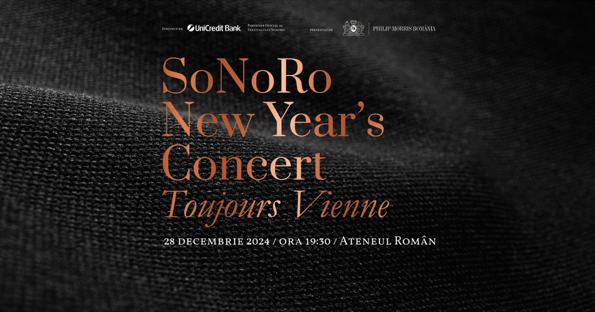 SoNoRo New Year's Concert - Toujours Vienne