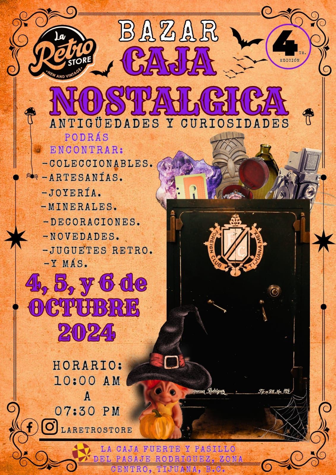 Bazar Caja  Nost\u00e1lgica Edici\u00f3n Halloween ? 