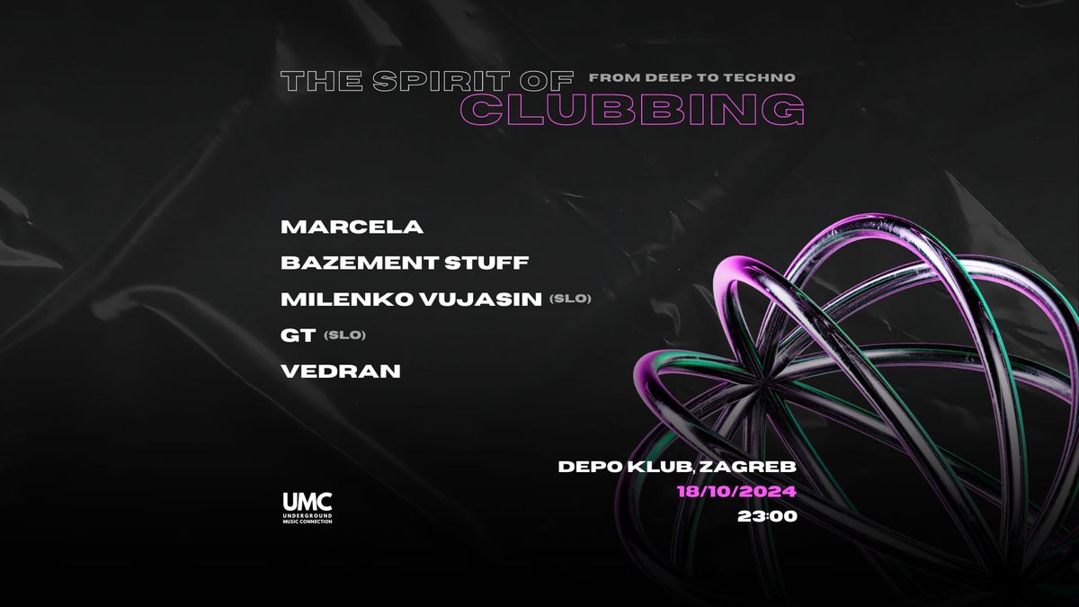 The Spirit of Clubbing 18\/10\/24