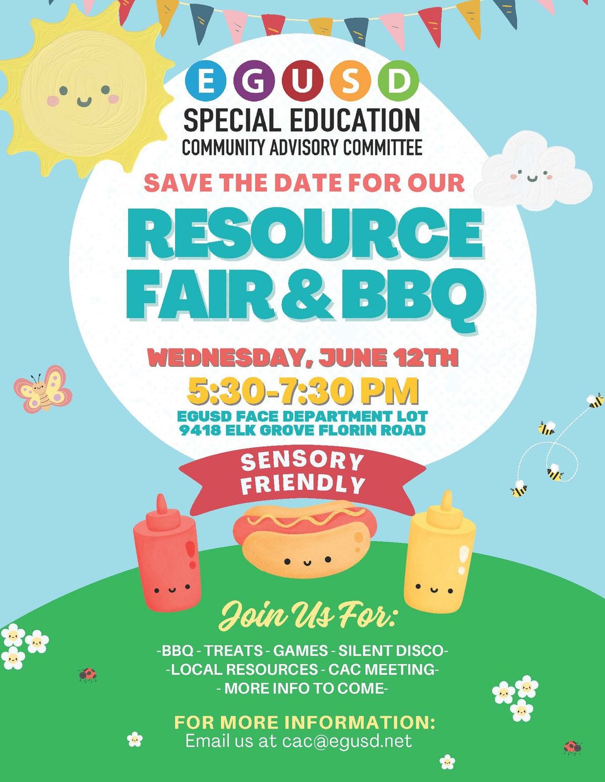 Special Education Family Resource Fair & BBQ
