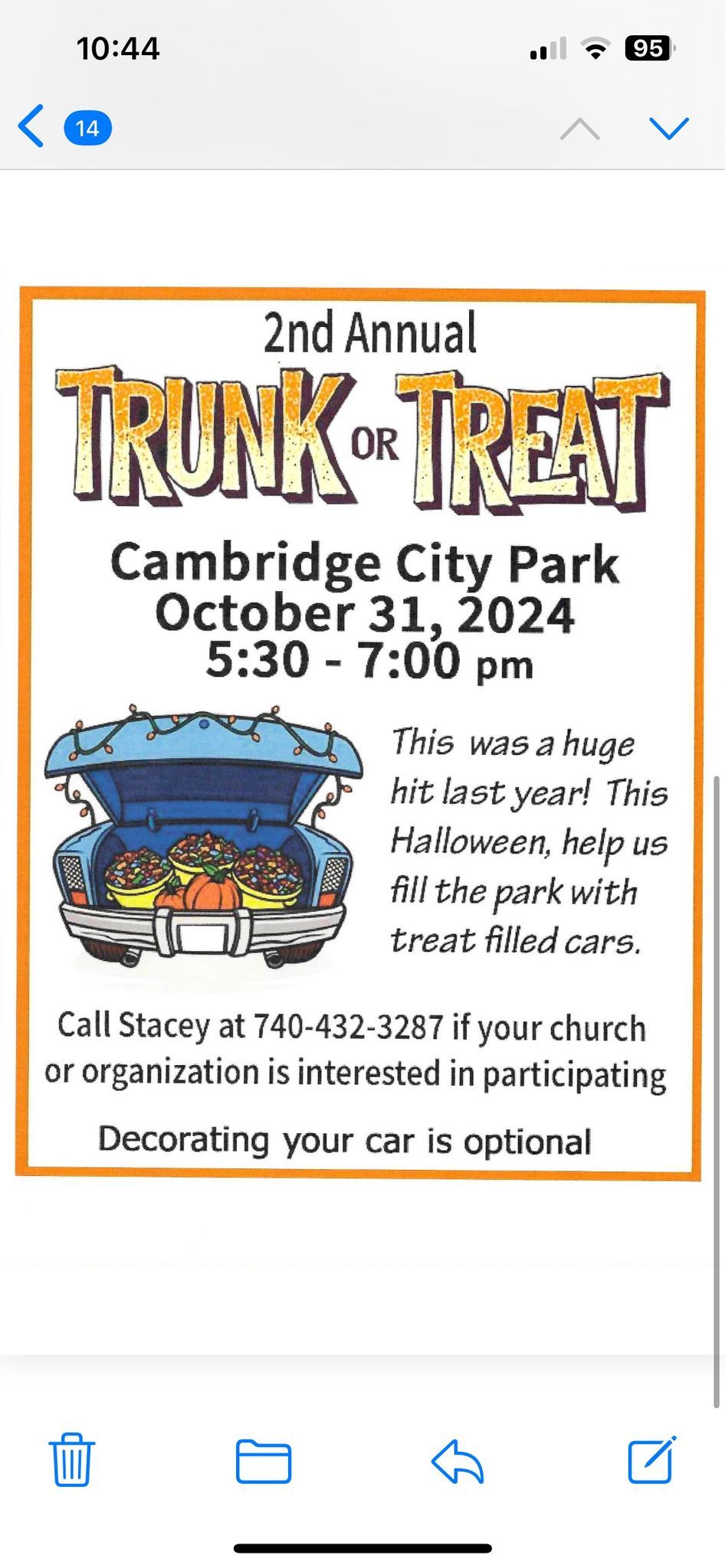 Trunk or Treat