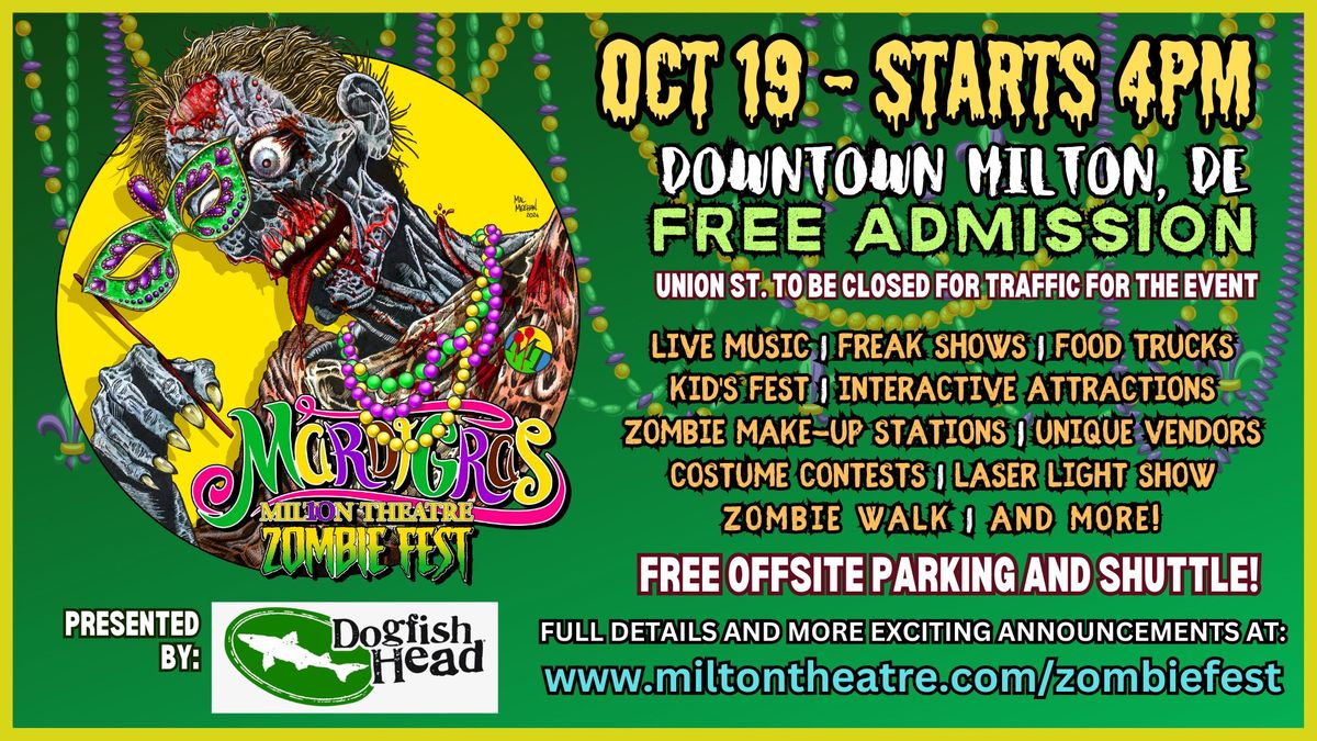 Zombie Fest 2024: MARDI GRAS