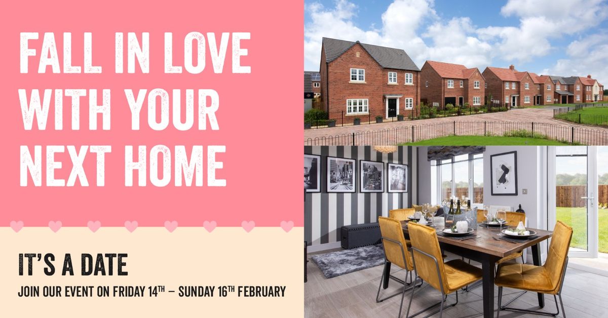 Fall in love with your new home at our Valentine\u2019s event!