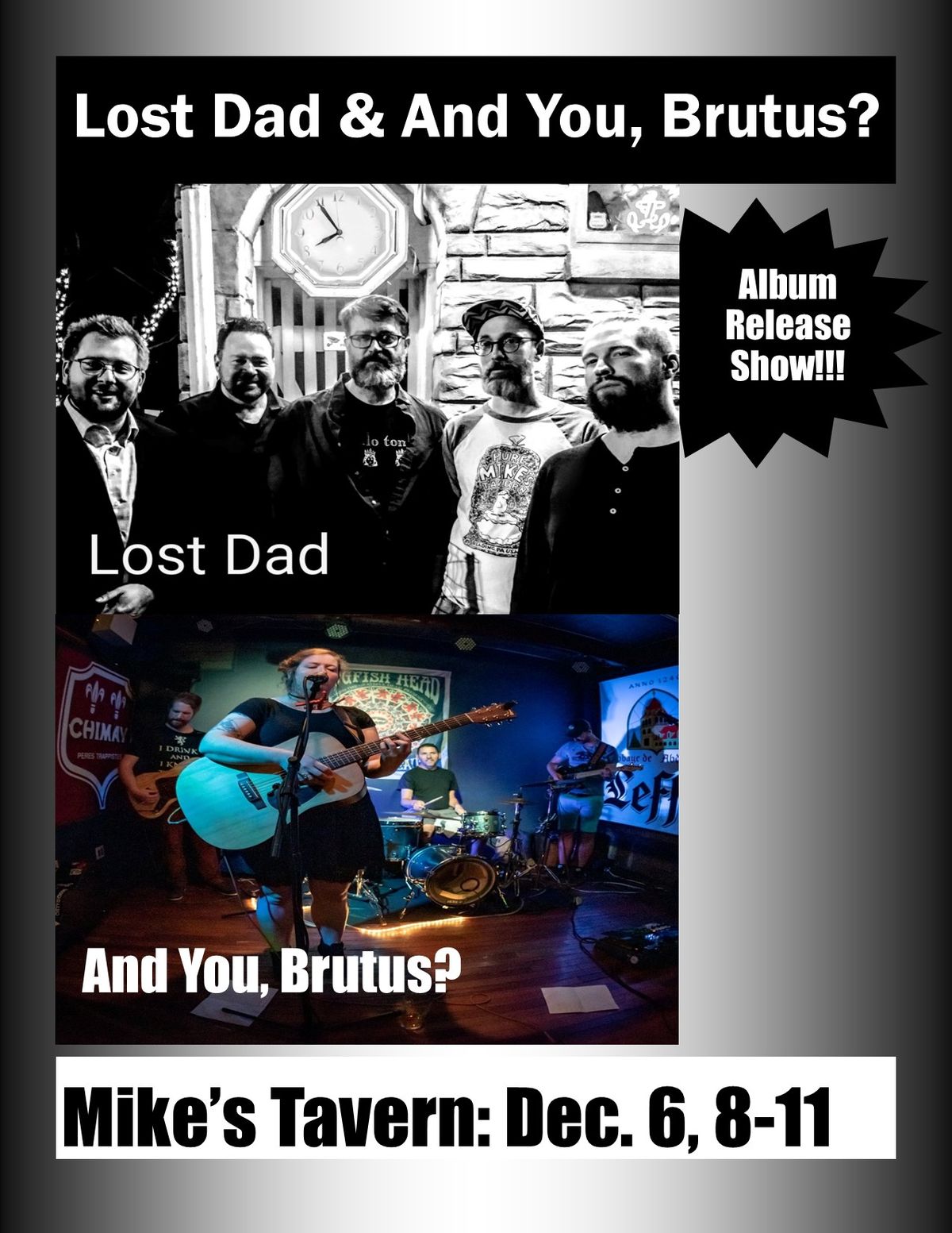 Lost Dad Album Release Show with And You, Brutus?