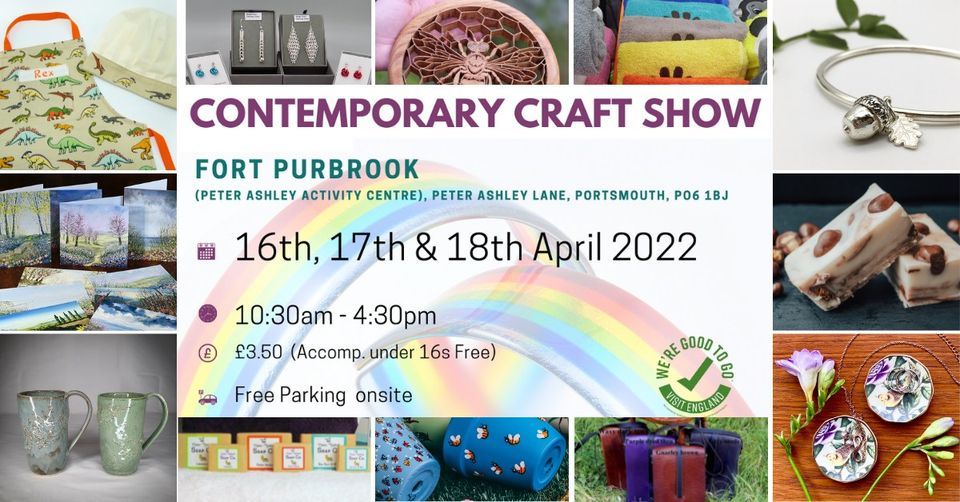 Contemporary Craft Show 16th, 17th & 18th April 2022 Easter Fort