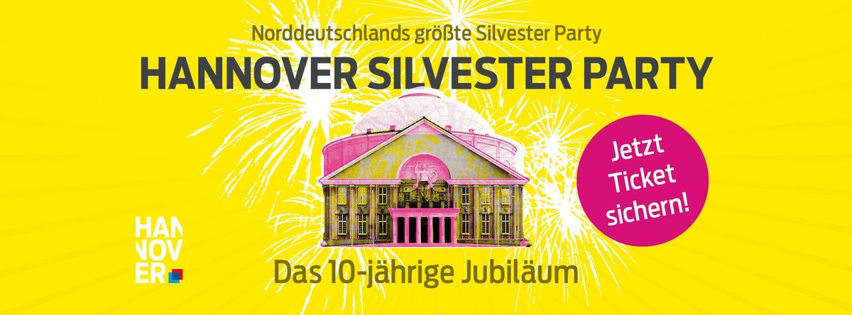 HCC Silvester Party - Norddeutschlands gr\u00f6\u00dfte Party - Das Jubil\u00e4um -