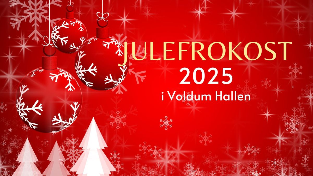 Julefrokost i Voldum Hallen 2025