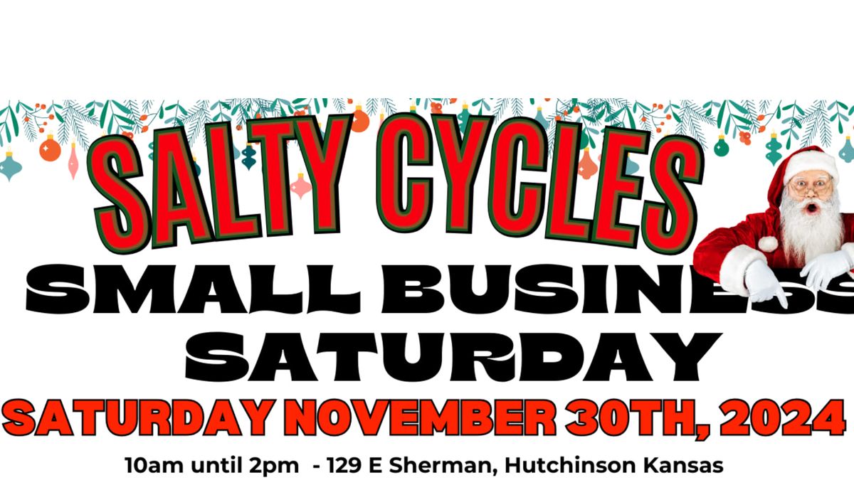 Salty Cycles Small Business Saturday 