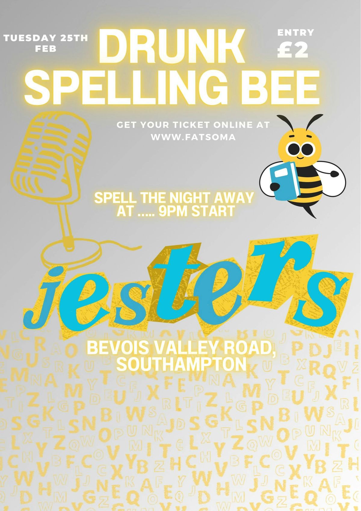 Drunk Spelling Bee 