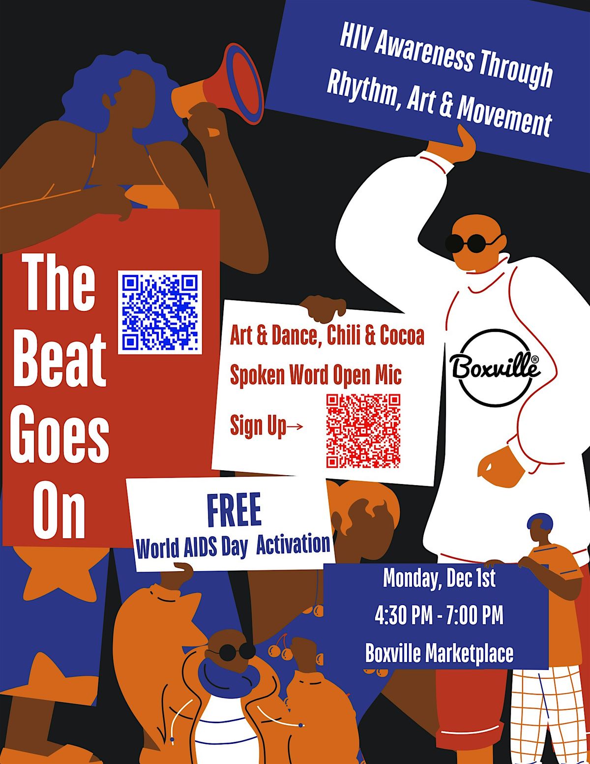 The Beat Goes On: HIV Awareness through Rhythm, Art, and Movement