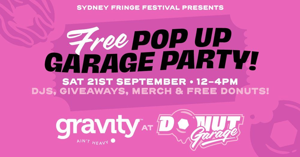 Donut Garage Pop Up Garage Party