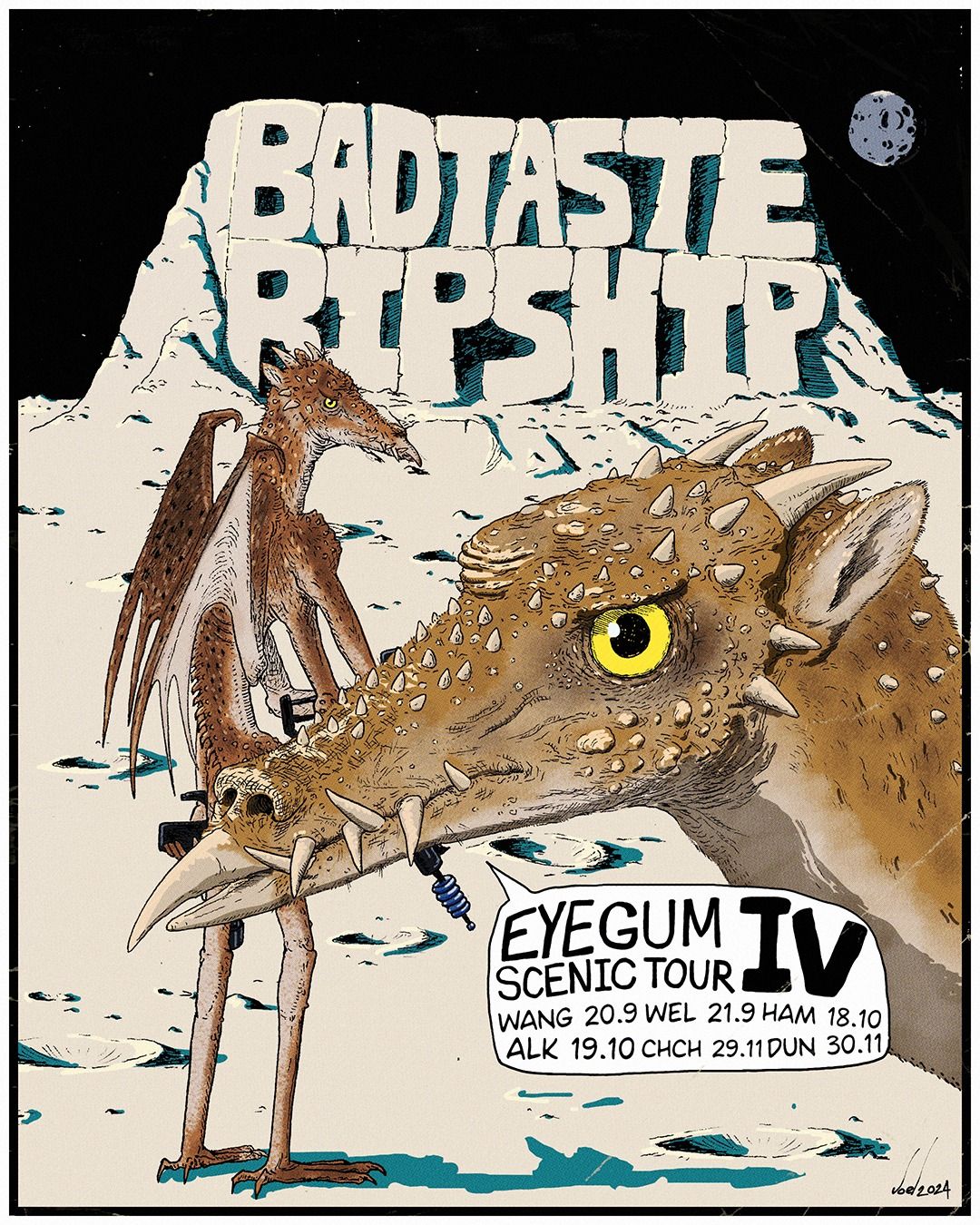 Eyegum Scenic Tour #4 - \u014ctautahi - Bad Taste & Ripship w\/ Midi Committee & SEISMIC