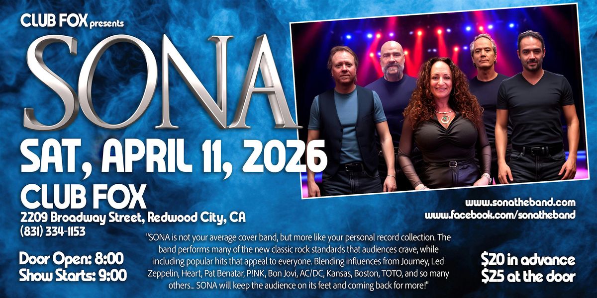 SONA - Artists You Know. Music You Love.