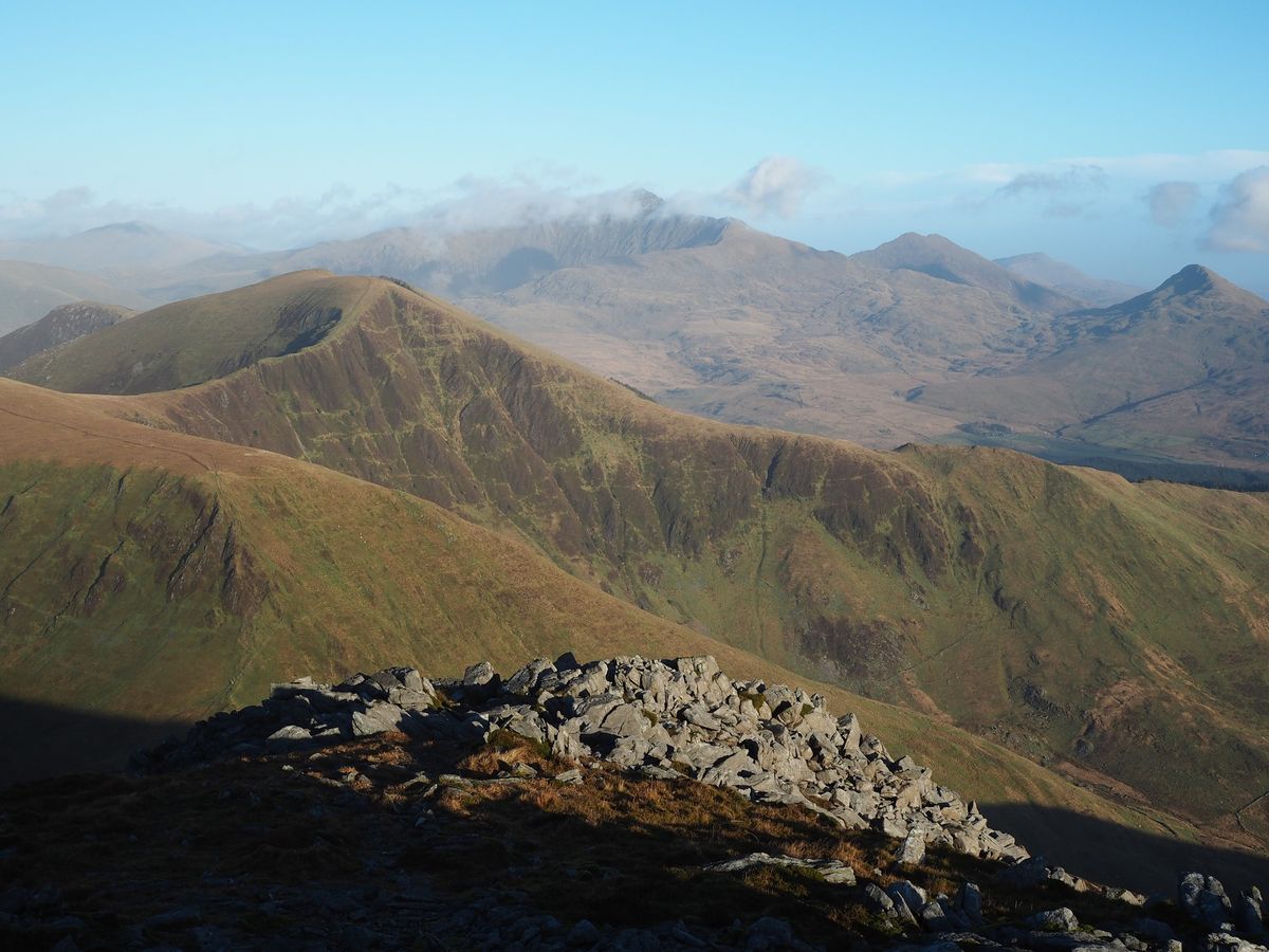 Nantlle Ridge with Kelly 