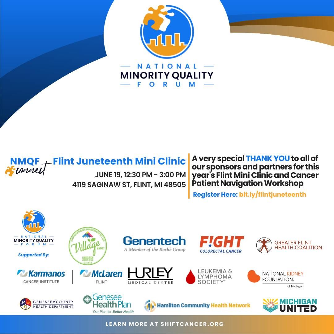 NMQF Connect: Flint Juneteenth Mini Clinic
