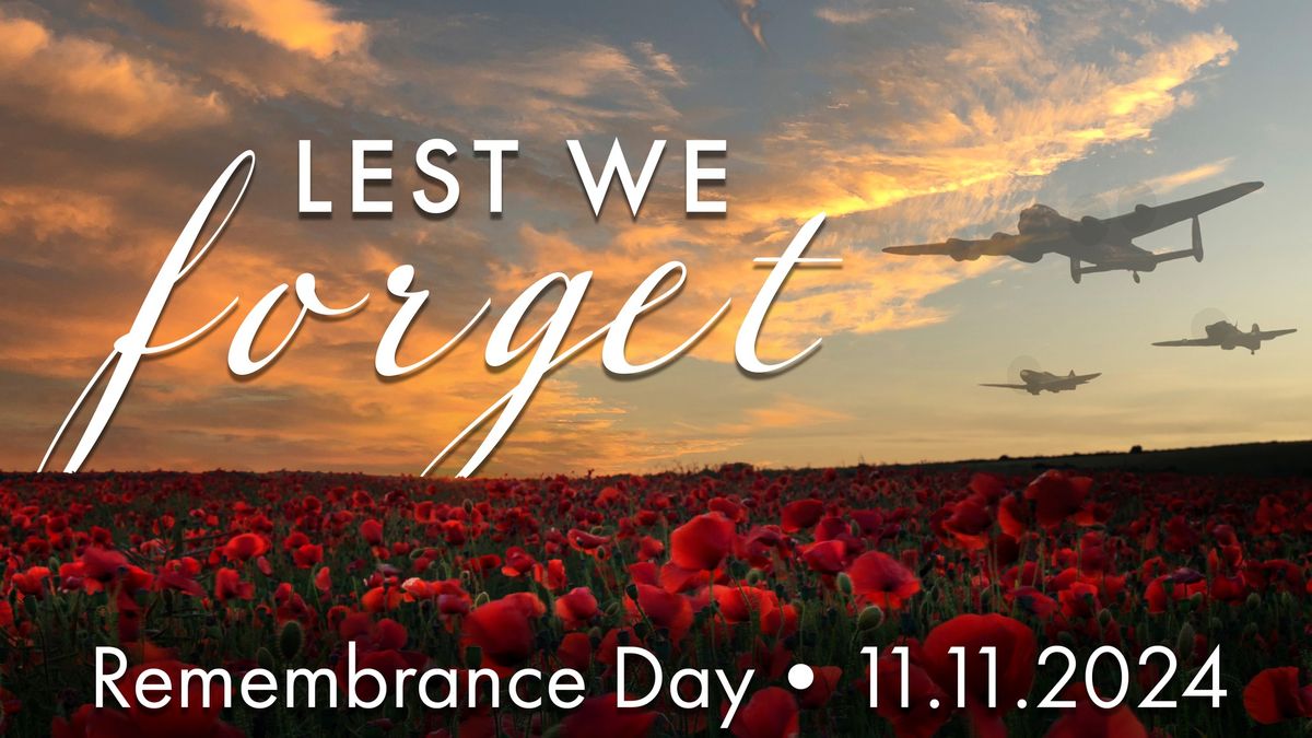 Remembrance Day at Warplane Museum