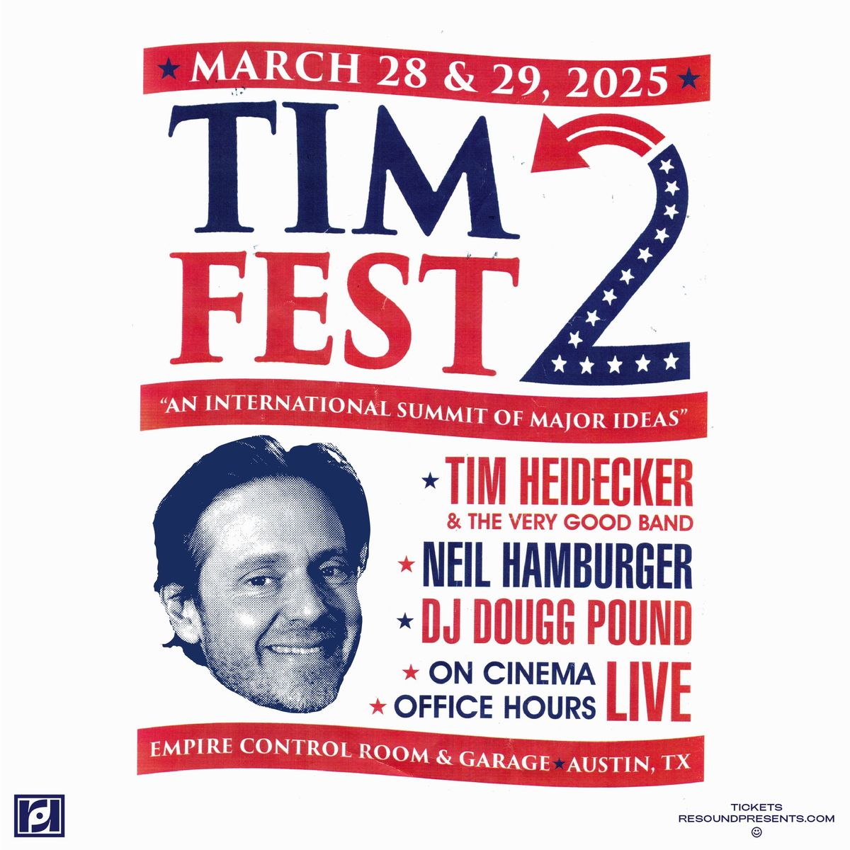 Resound Presents: Tim Fest 2 ft. Tim Heidecker & the Very Good Band at Empire on 3\/28-3\/29