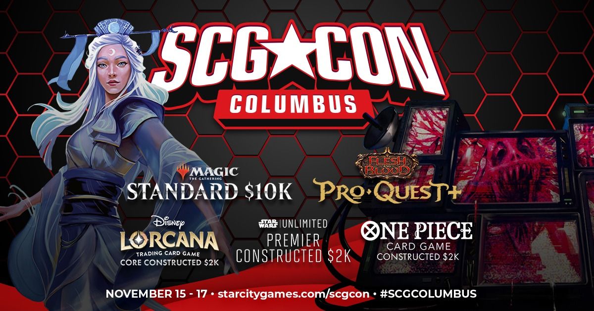 SCG CON Columbus Trading Card Game (TCG) Convention