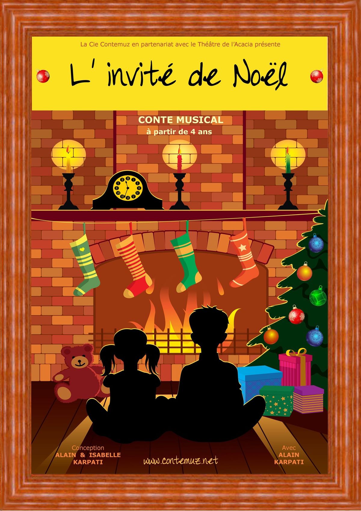 L'INVIT\u00c9 DE NOEL (4-10 ans)