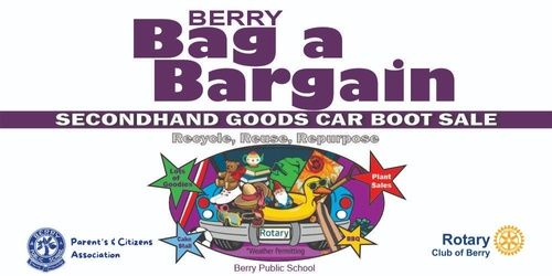 Berry Bag a Bargain Car Boot Sale - 29 March 2025