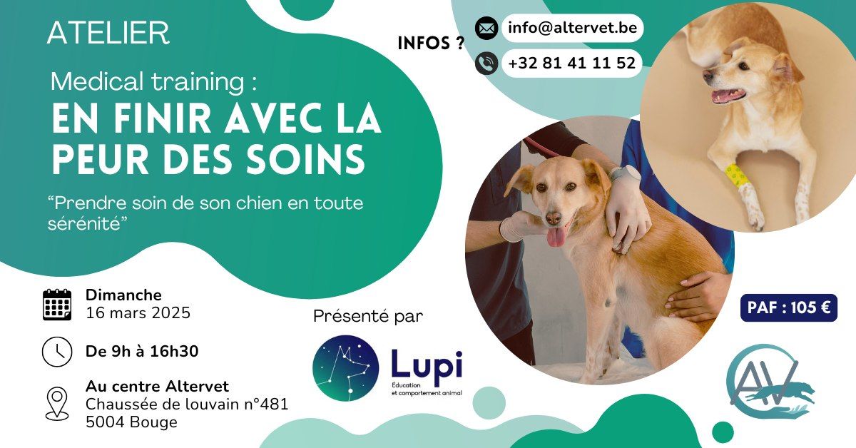 ATELIER \/\/ Medical training : En finir avec la peur des soins