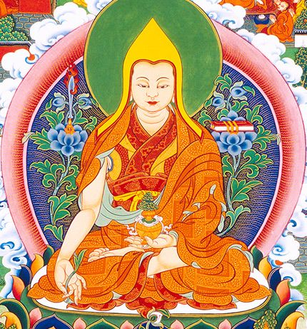 Transmission de pouvoir de Lama Tsongkhapa - avec Lama Samten