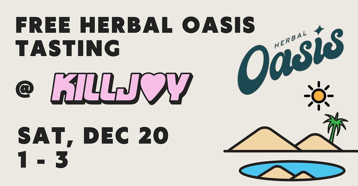 Free Herbal Oasis Tasting