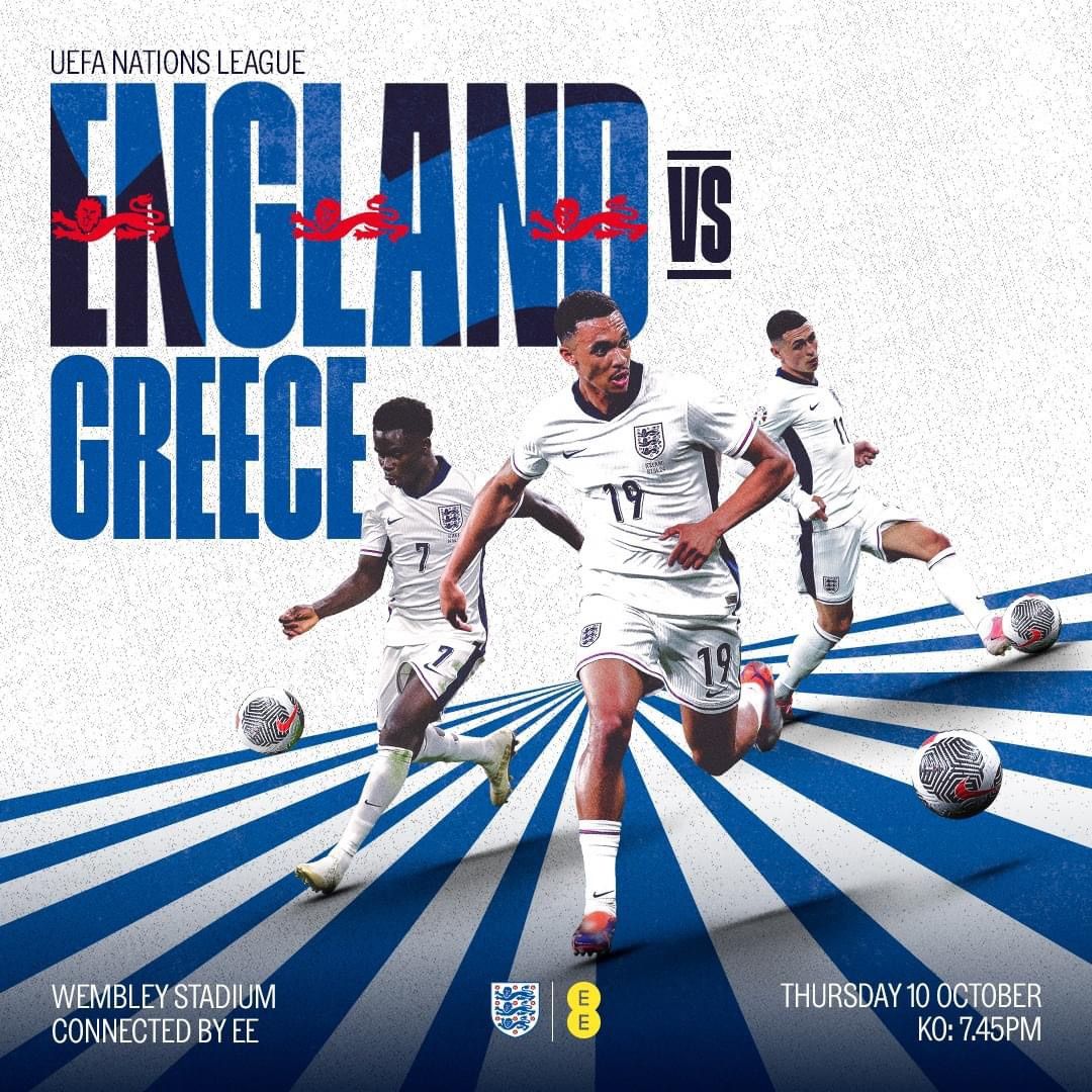 England \ud83c\udff4\udb40\udc67\udb40\udc62\udb40\udc65\udb40\udc6e\udb40\udc67\udb40\udc7f v. Greece \ud83c\uddec\ud83c\uddf7 