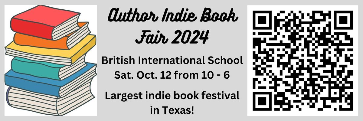 Author Indie Book Fair 2024