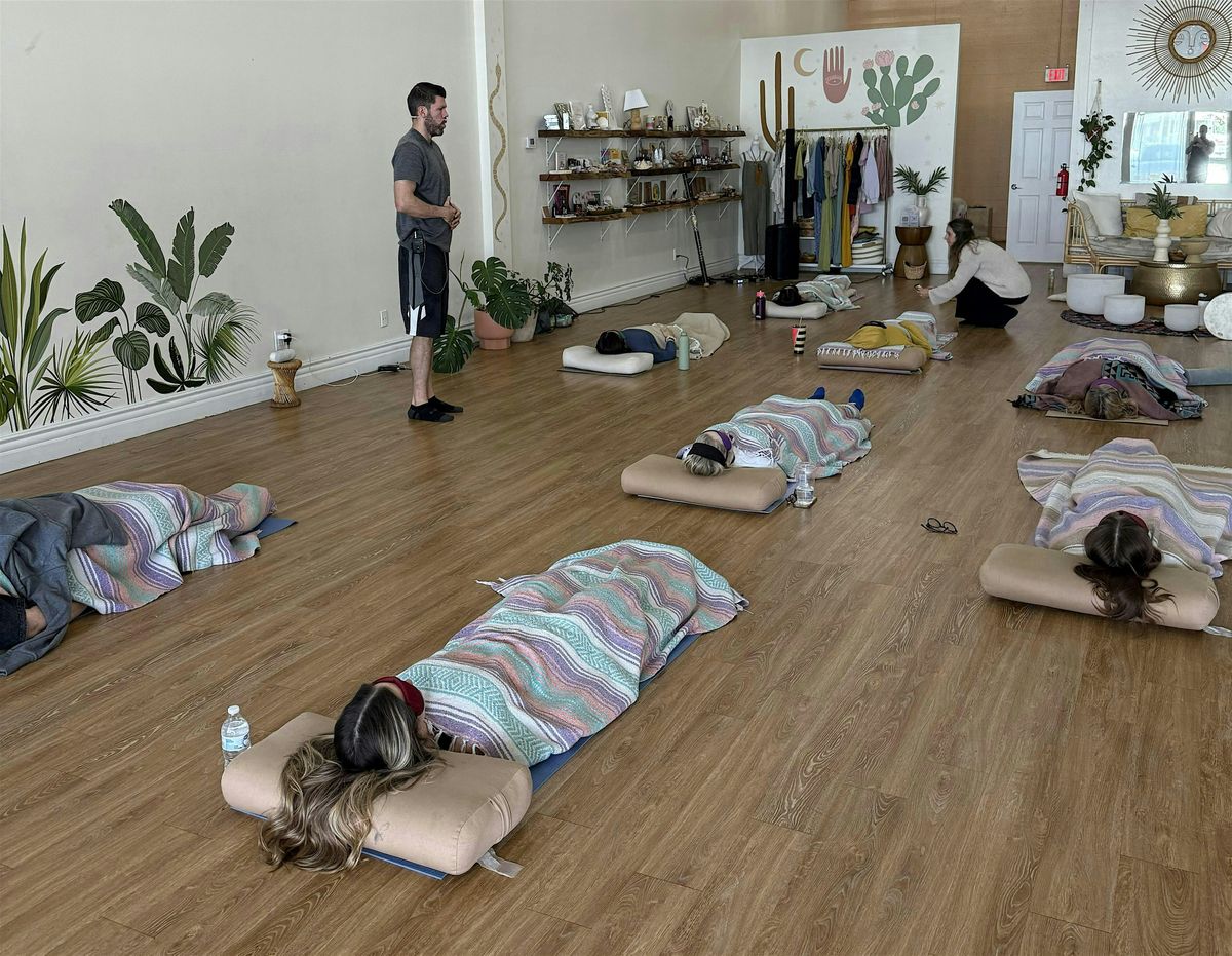 Liquid Breathwork for Guided Relaxing Inward Journey
