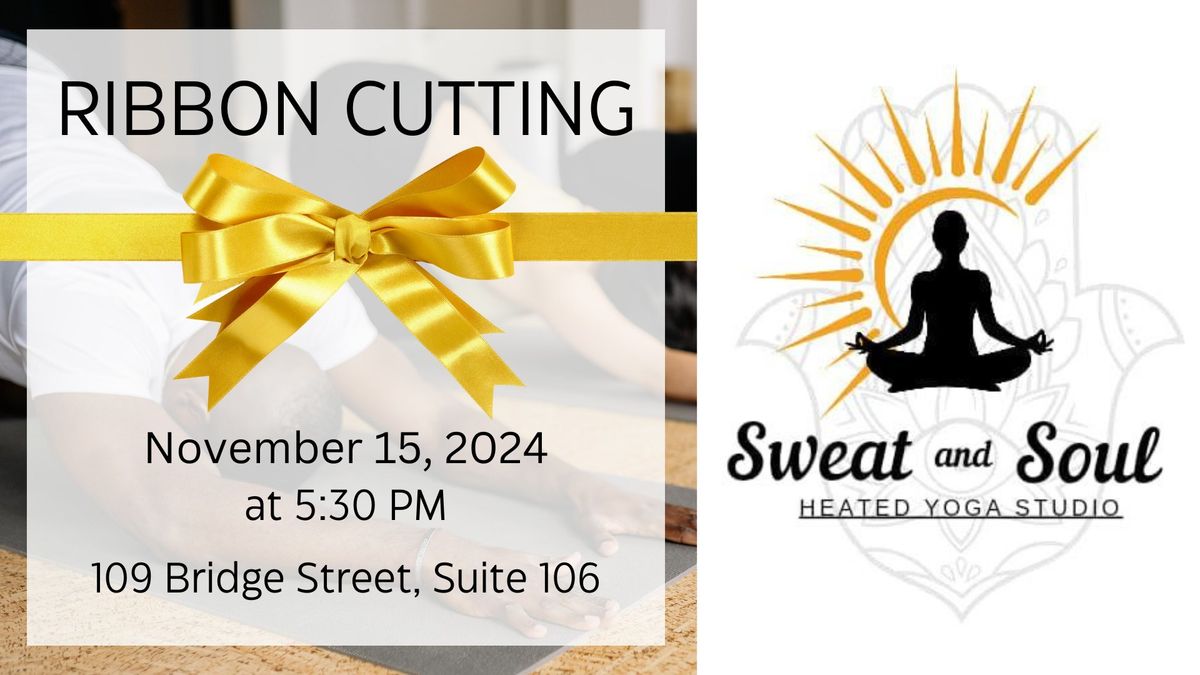 Sweat and Soul Ribbon Cutting