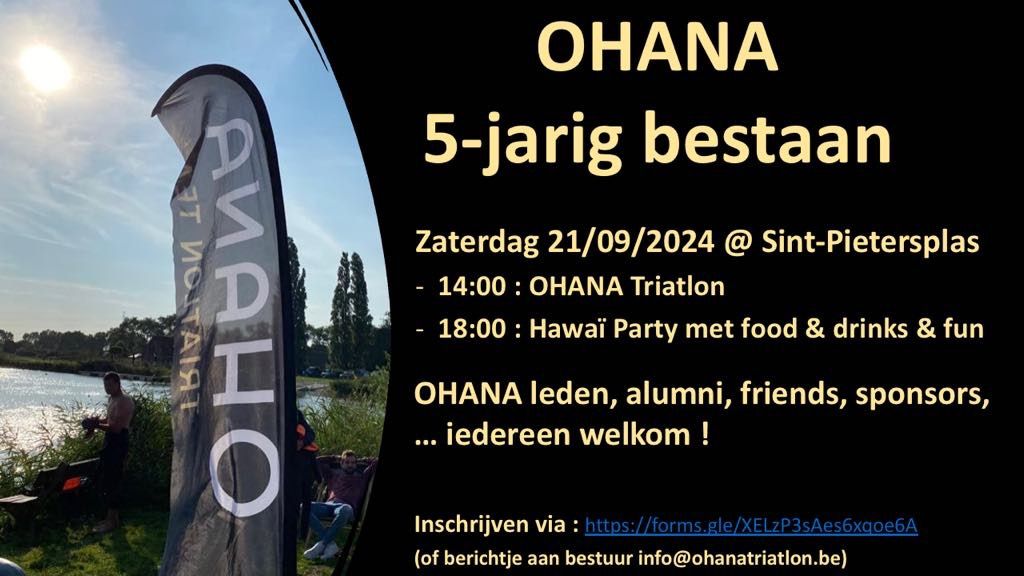 OHANA Fin-de-Saison & 5-jarig bestaan 