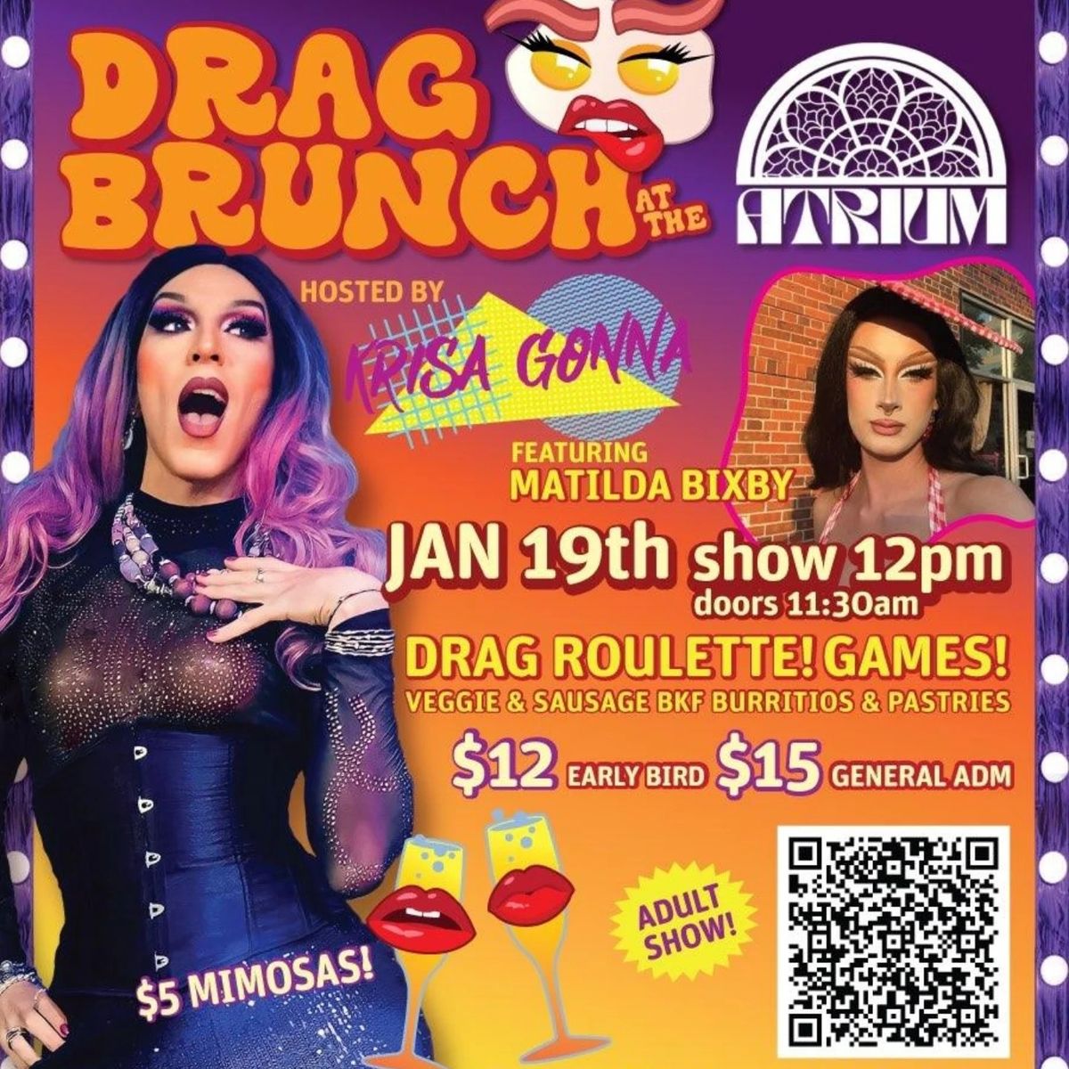 Drag Brunch with Krisa Gonna and Matilda Bixby