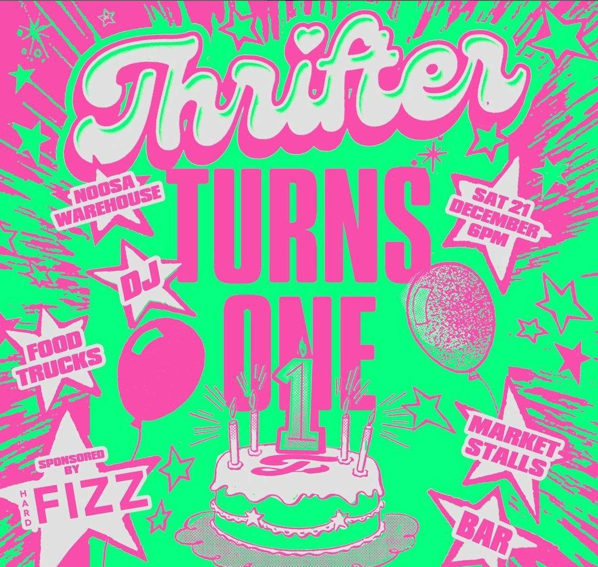 THRIFTER TURNS 1