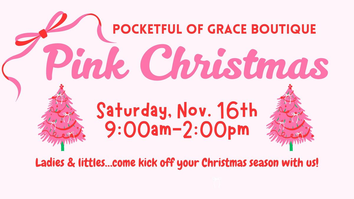 Pink Christmas Shopping Event & Kids Zone