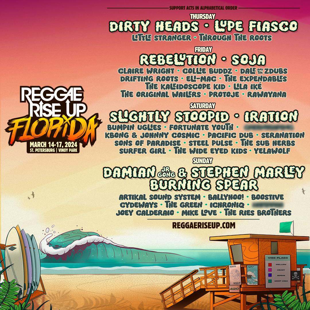 Reggae Rise Up (Saturday Pass)