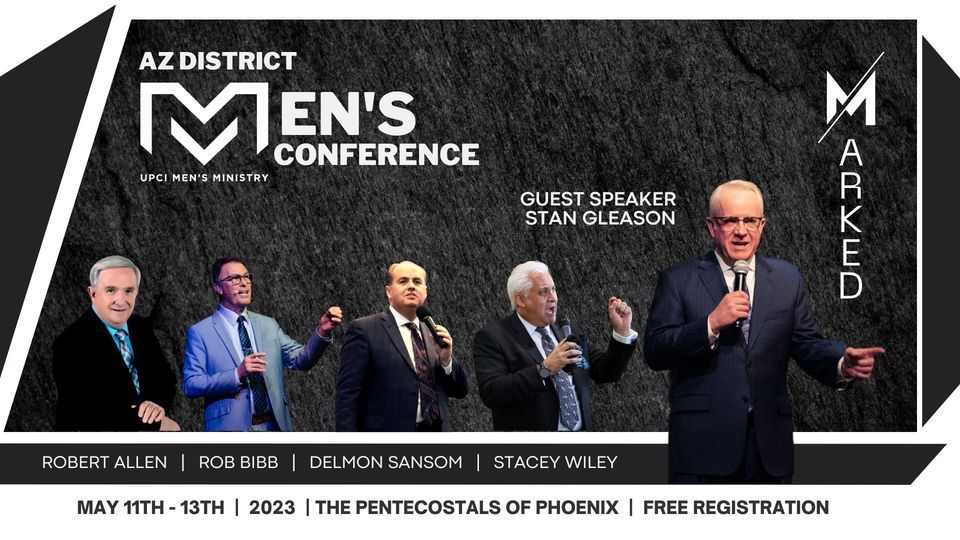 AZ District Mens Conference 2025 Marked, The Pentecostals of