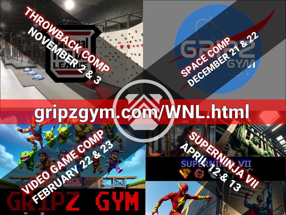 World Ninja League Qualifier @ Gripz Gym